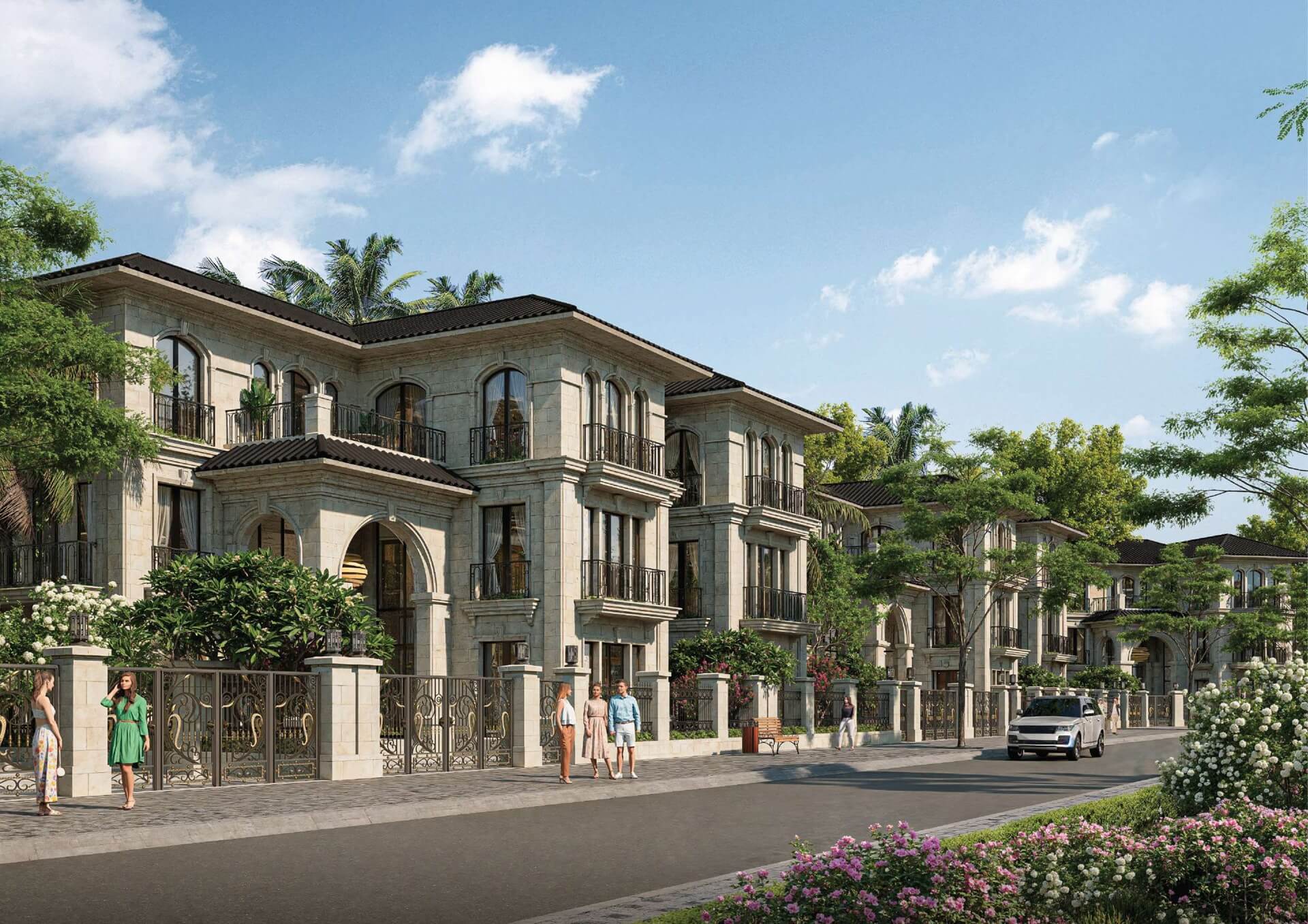 biệt thự đơn lập Handico Sunshine Metropolis City Hà Nội