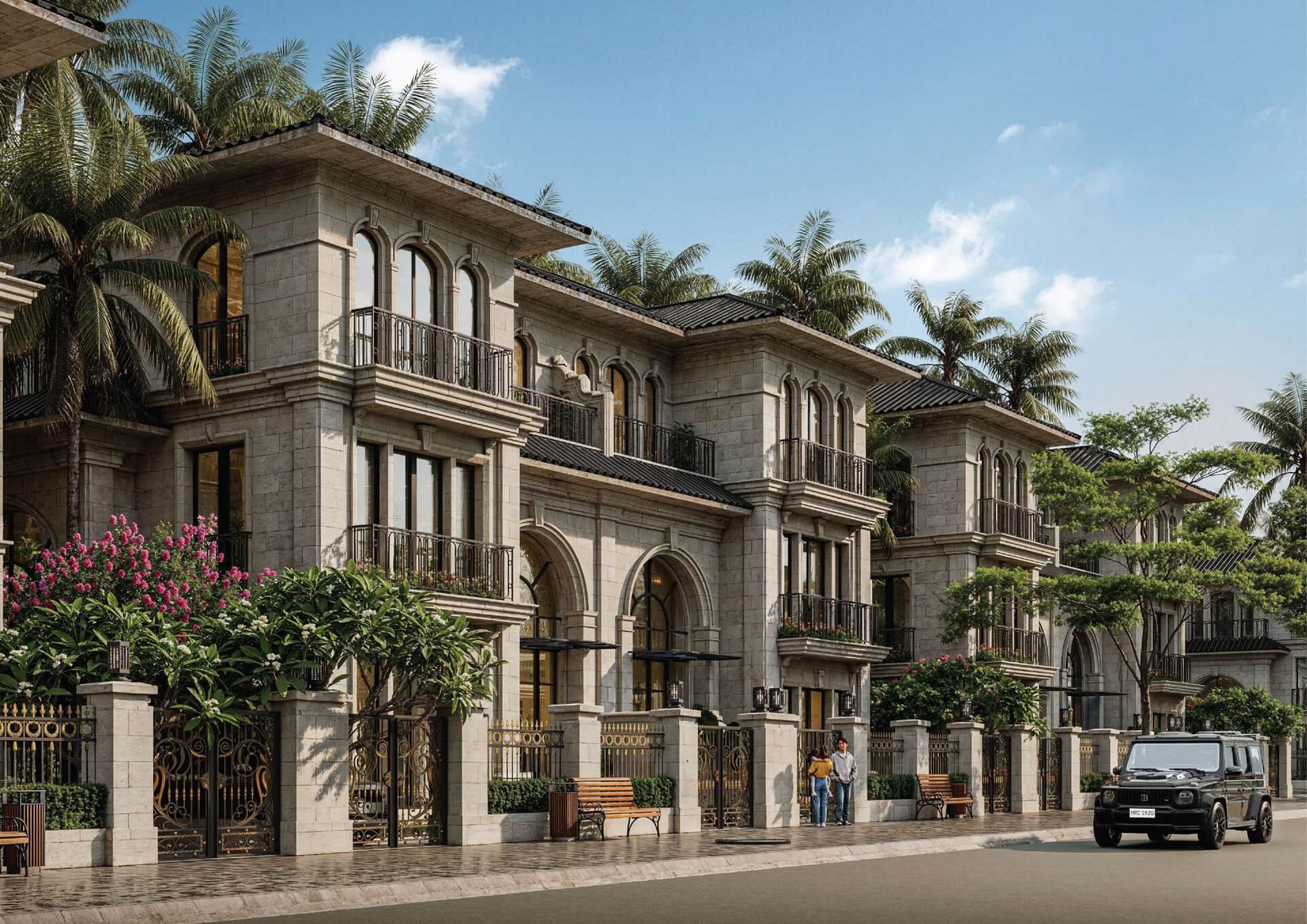 biệt thự song lập Handico Sunshine Metropolis City Hà Nội