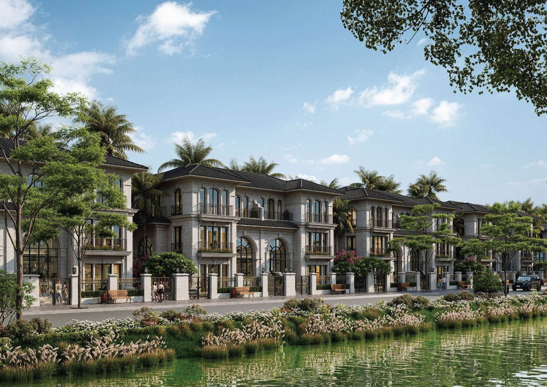biệt thự song lập Handico Sunshine Metropolis City Hà Nội