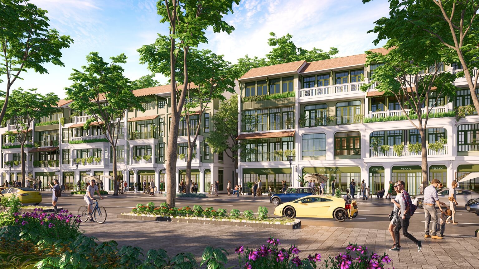 liền kề Handico Sunshine Metropolis City Mê Linh Mê Linh