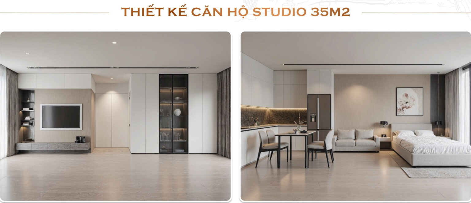 nội thất căn hộ Handico Sunshine Metropolis City hưng yên