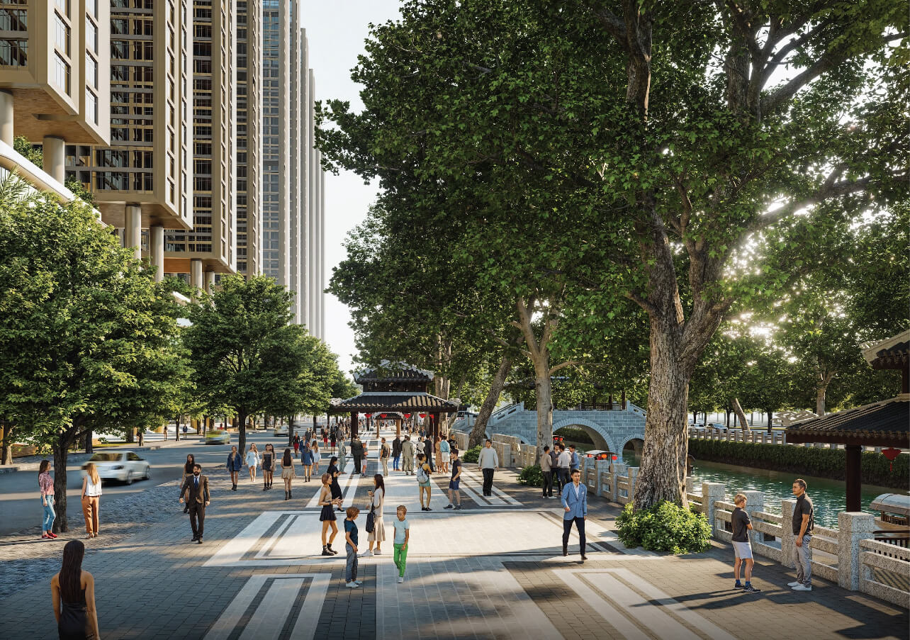 tiện ích dự án Handico Sunshine Metropolis City hưng yên