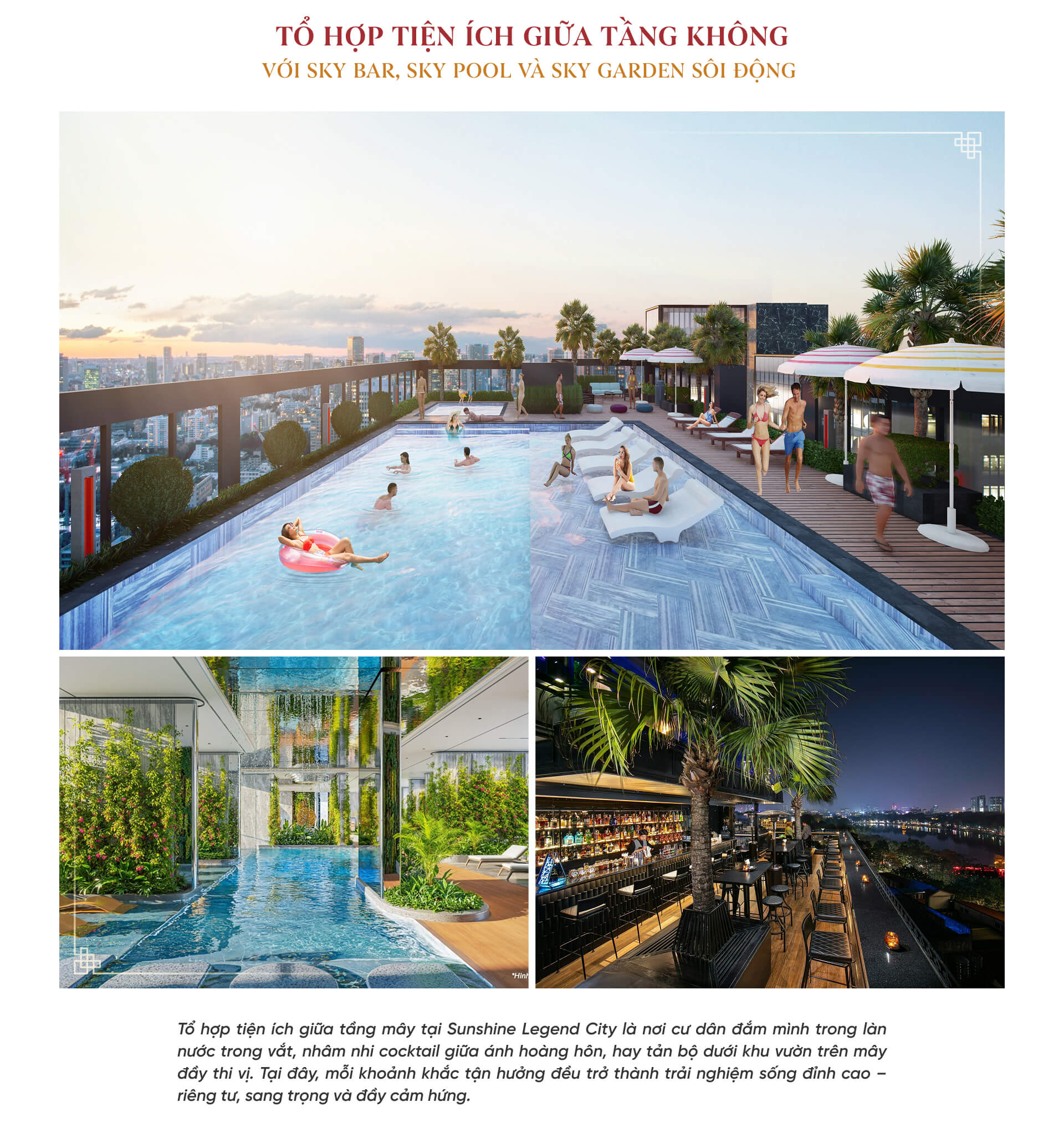 tiện ích dự án Handico Sunshine Metropolis City Hà Nội