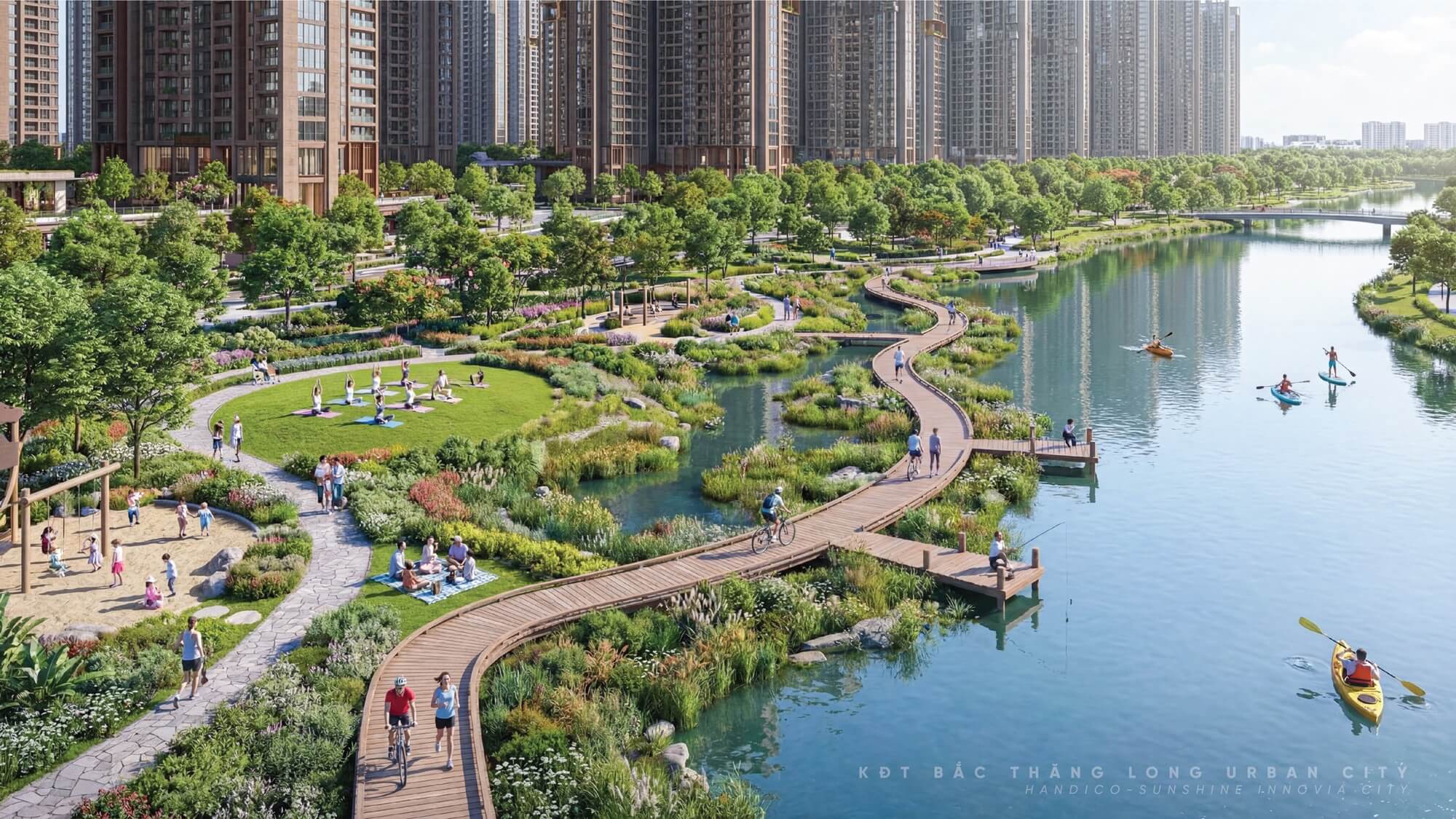 tiện ích dự án Handico Sunshine Metropolis City