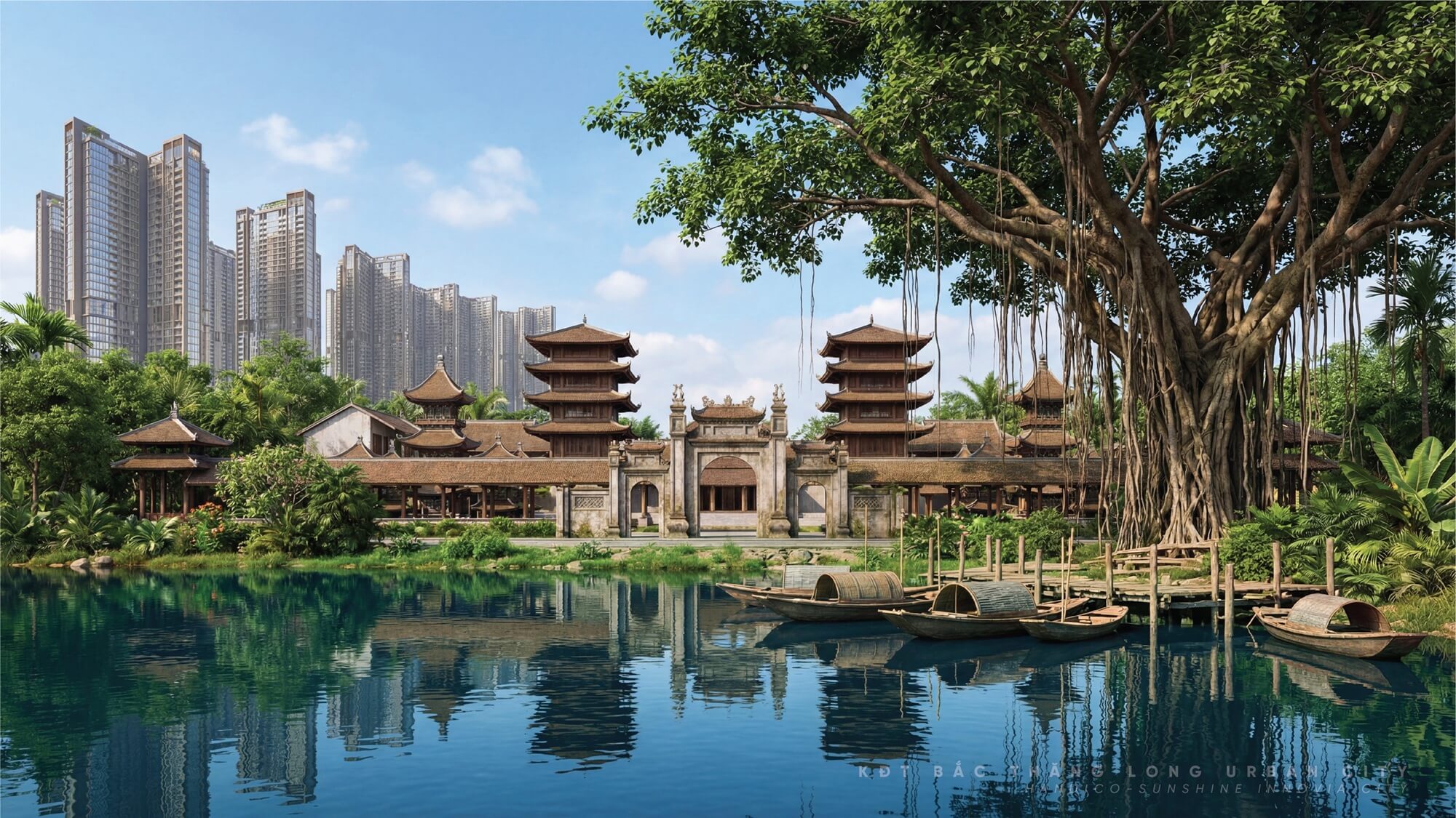 tiện ích dự án Handico Sunshine Metropolis City mê linh hà nội